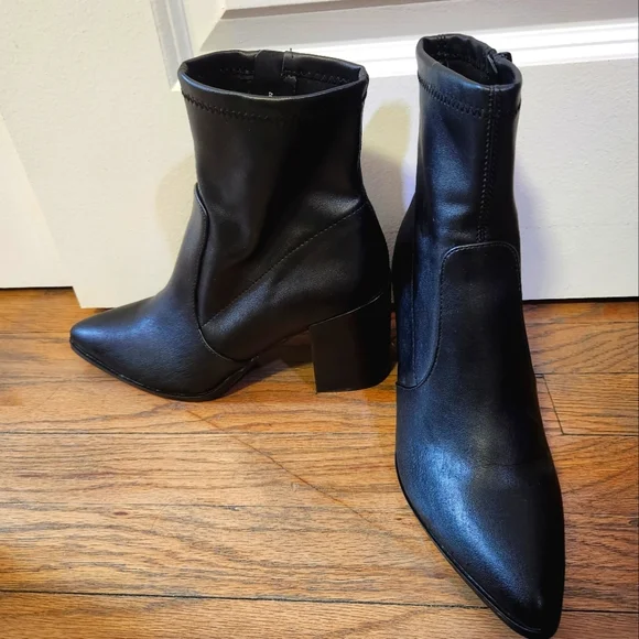y2k ring heal Buckle Boot クロコ　leather y2k ring heal Buckle Boot クロコ leather（2024 Traf Women's